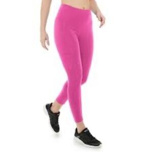 Tek Gear Essential High-Waisted Leggings for Women in Pink